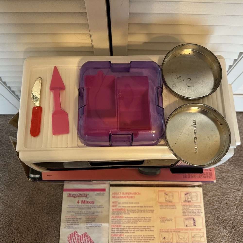 1995 Vintage Hasboro Original Easy Bake Oven original box - Picture 5 of 8